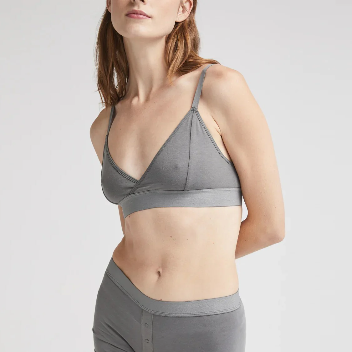 Classic Bralette (Gunmetal)