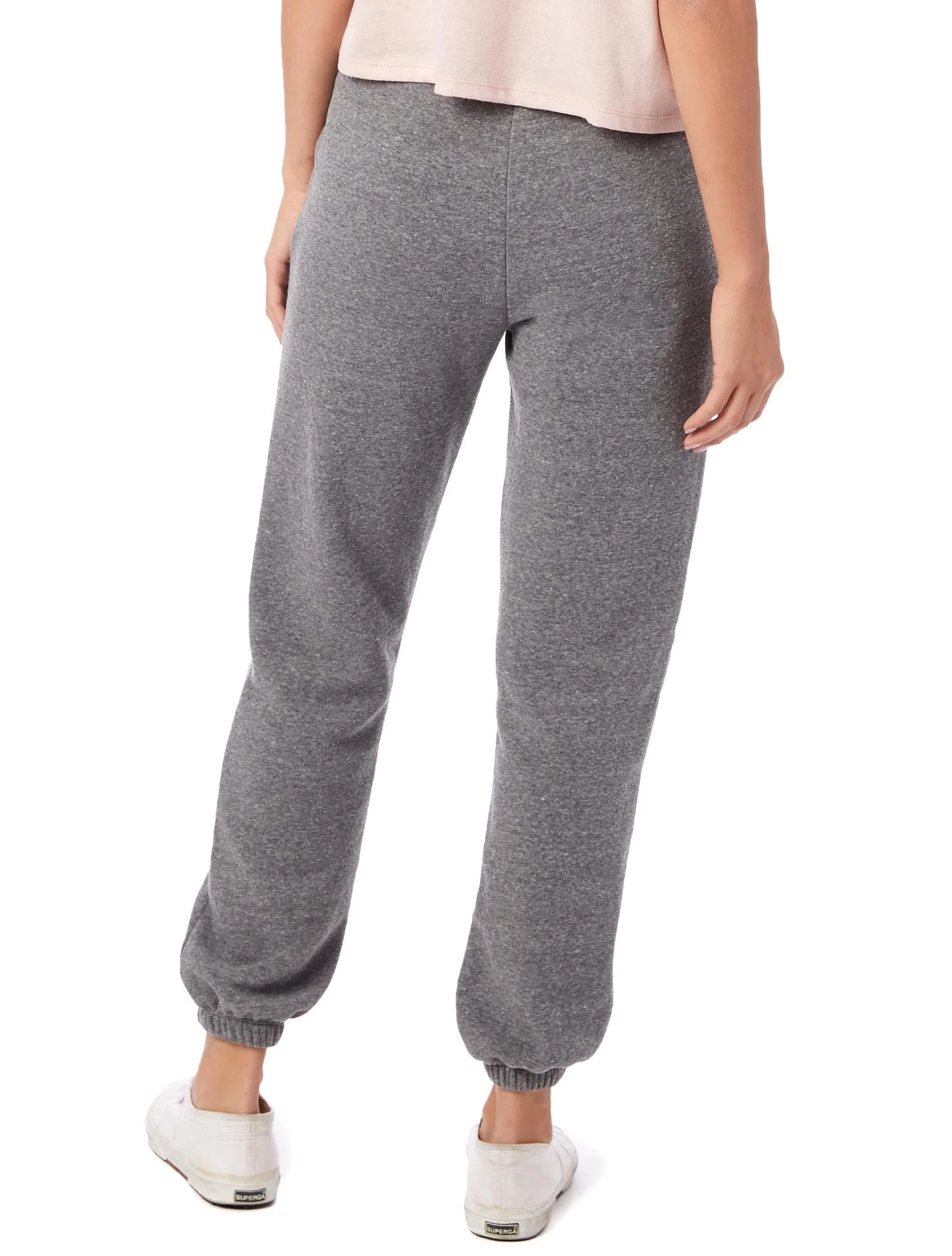 Classic Eco-Fleece Sweatpants (Grey) - Image 3