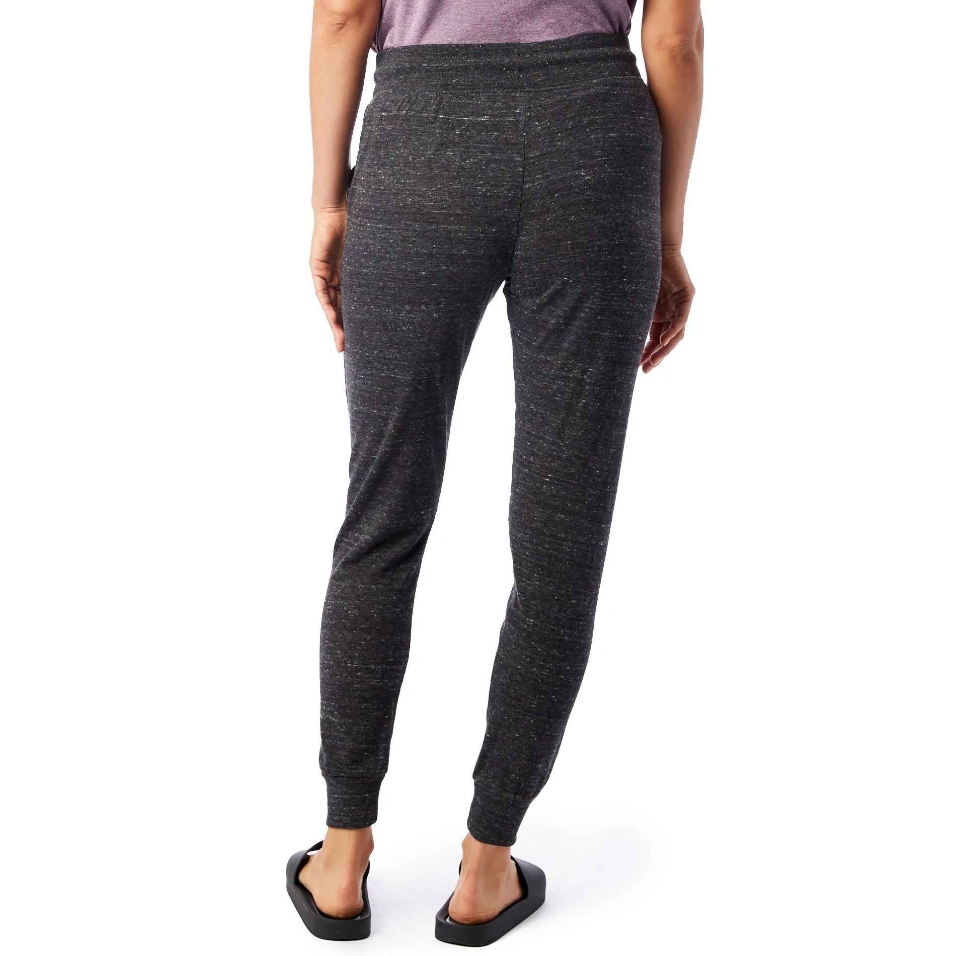Classic Eco-Jersey Joggers (Black) - Image 2