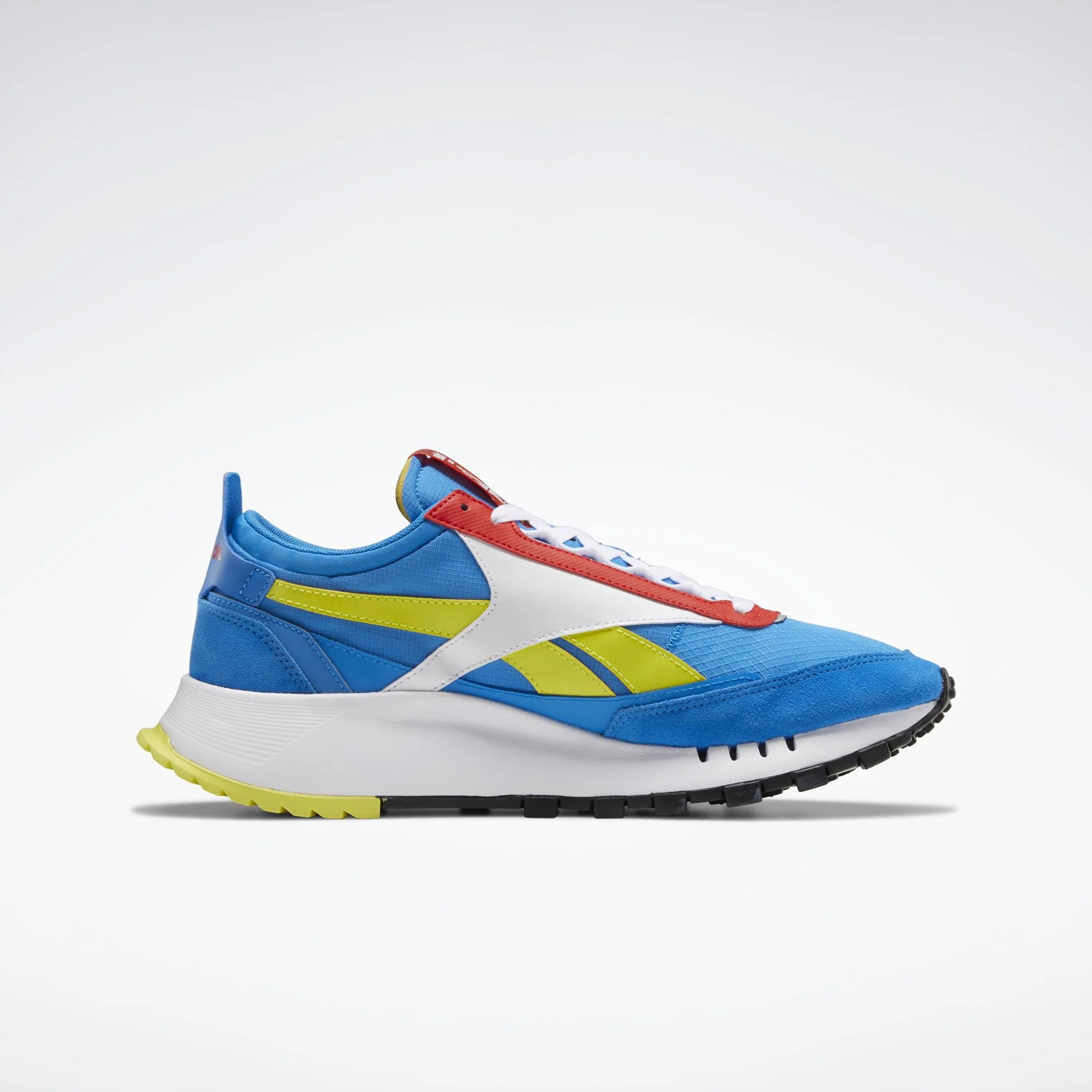 Classic Leather Legacy Shoes (Dynamic Blue + Horizon Blue + Instinct Red) - Image 2