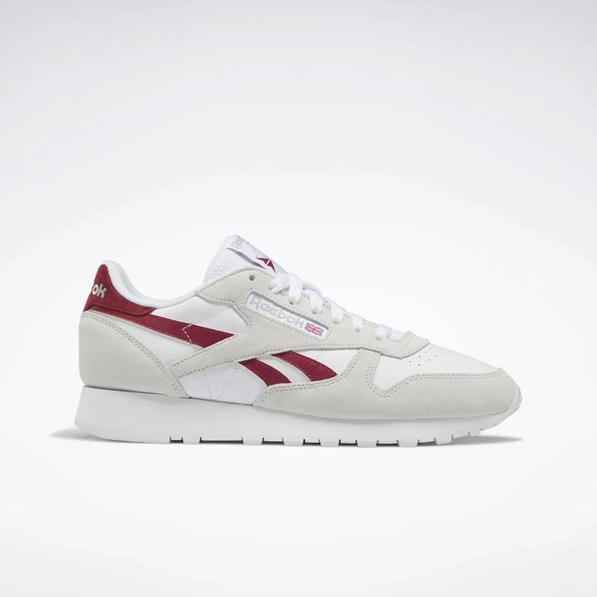 Classic Leather (Pure Grey 1 + Classic Burgundy + Cloud White)