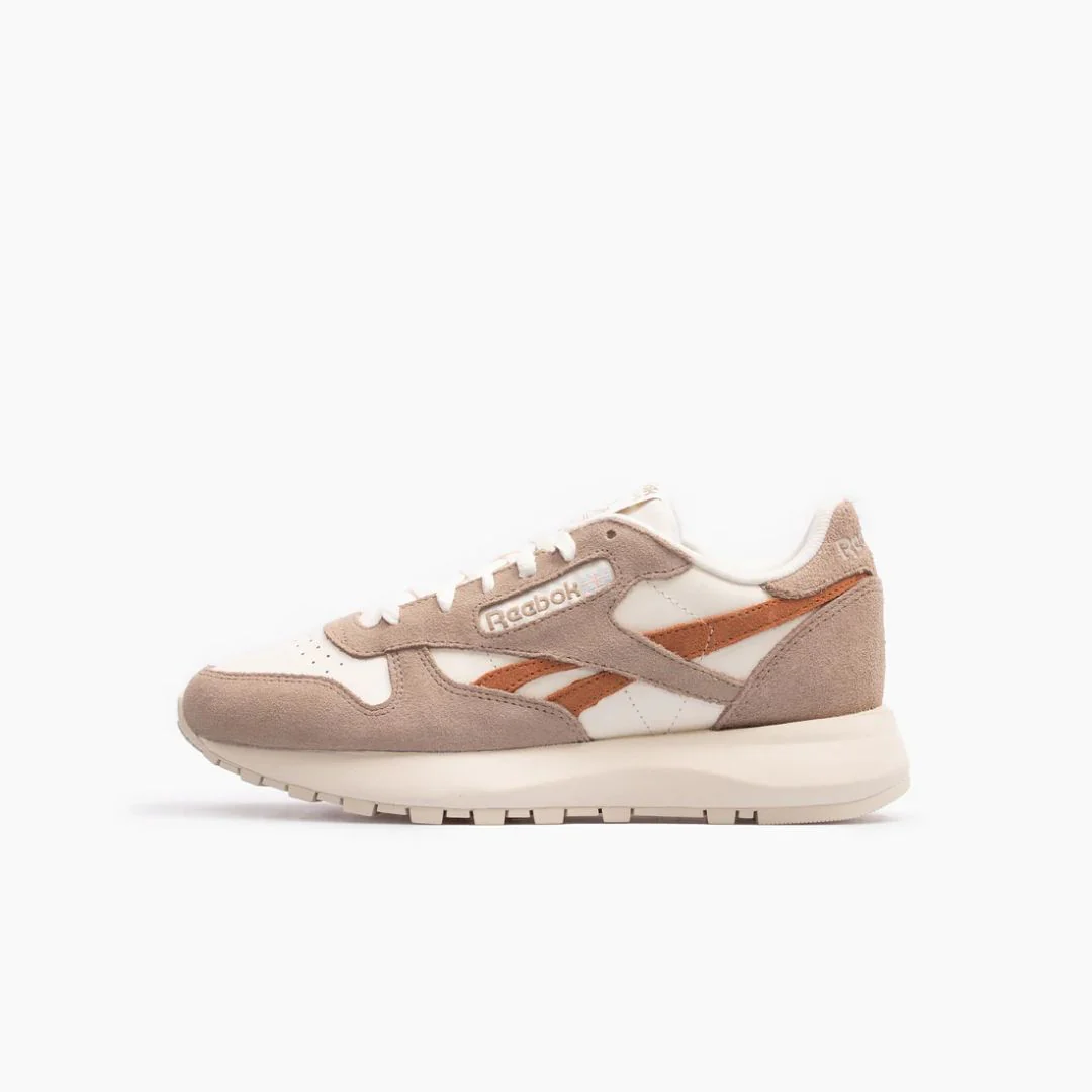 Classic Leather SP (Boulder Beige + Court Brown + Chalk) - Image 2