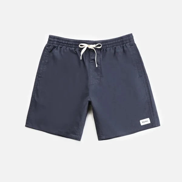 Classic Linen Jam Shorts (Worn Navy)
