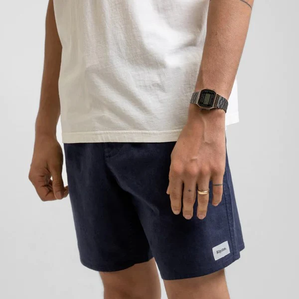 Classic Linen Jam Shorts (Worn Navy) - Image 2