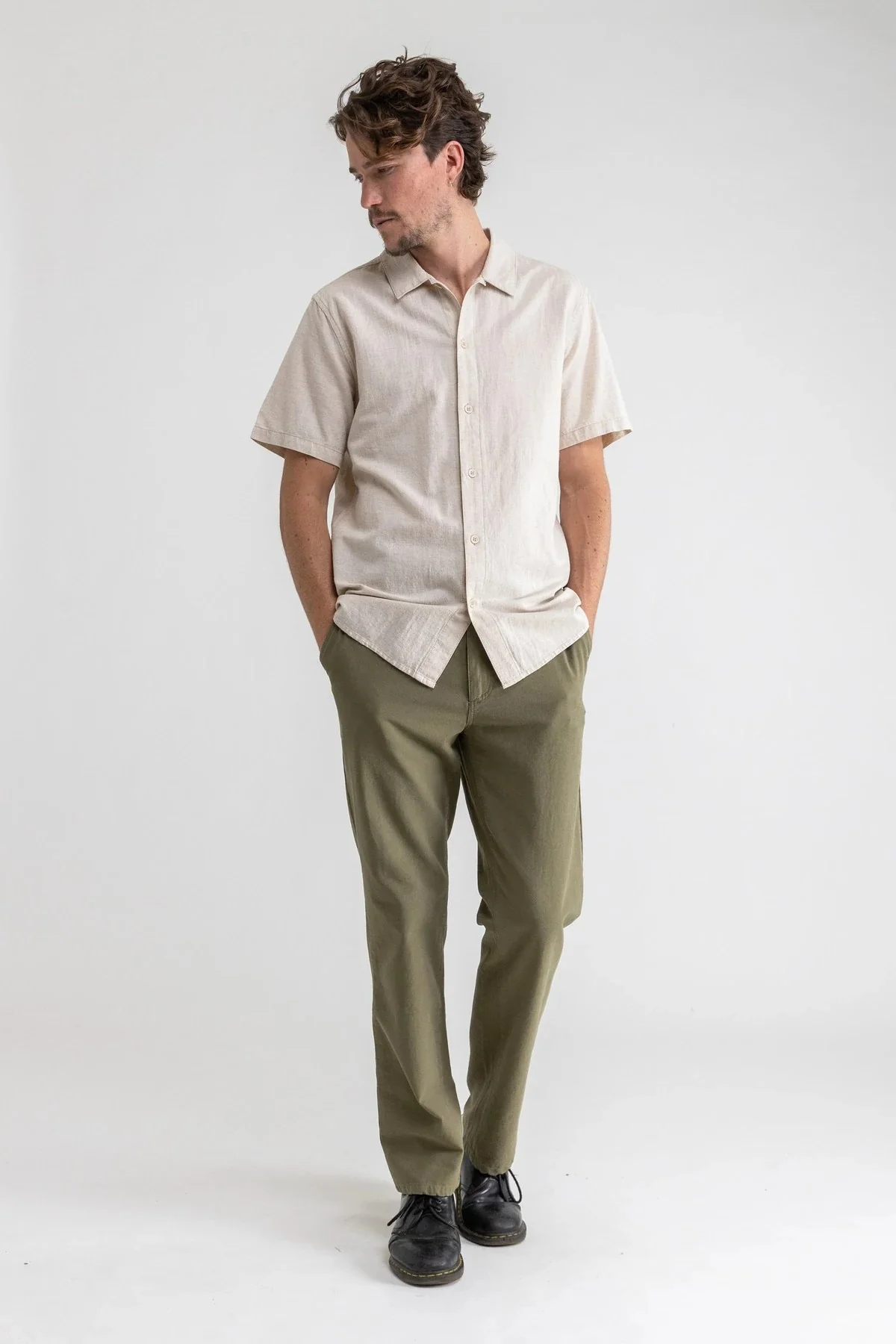 Classic Linen SS Shirt - Image 5