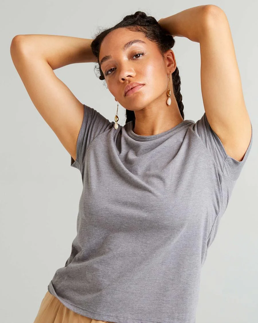 Classic Tee (Heather Grey) - Image 4