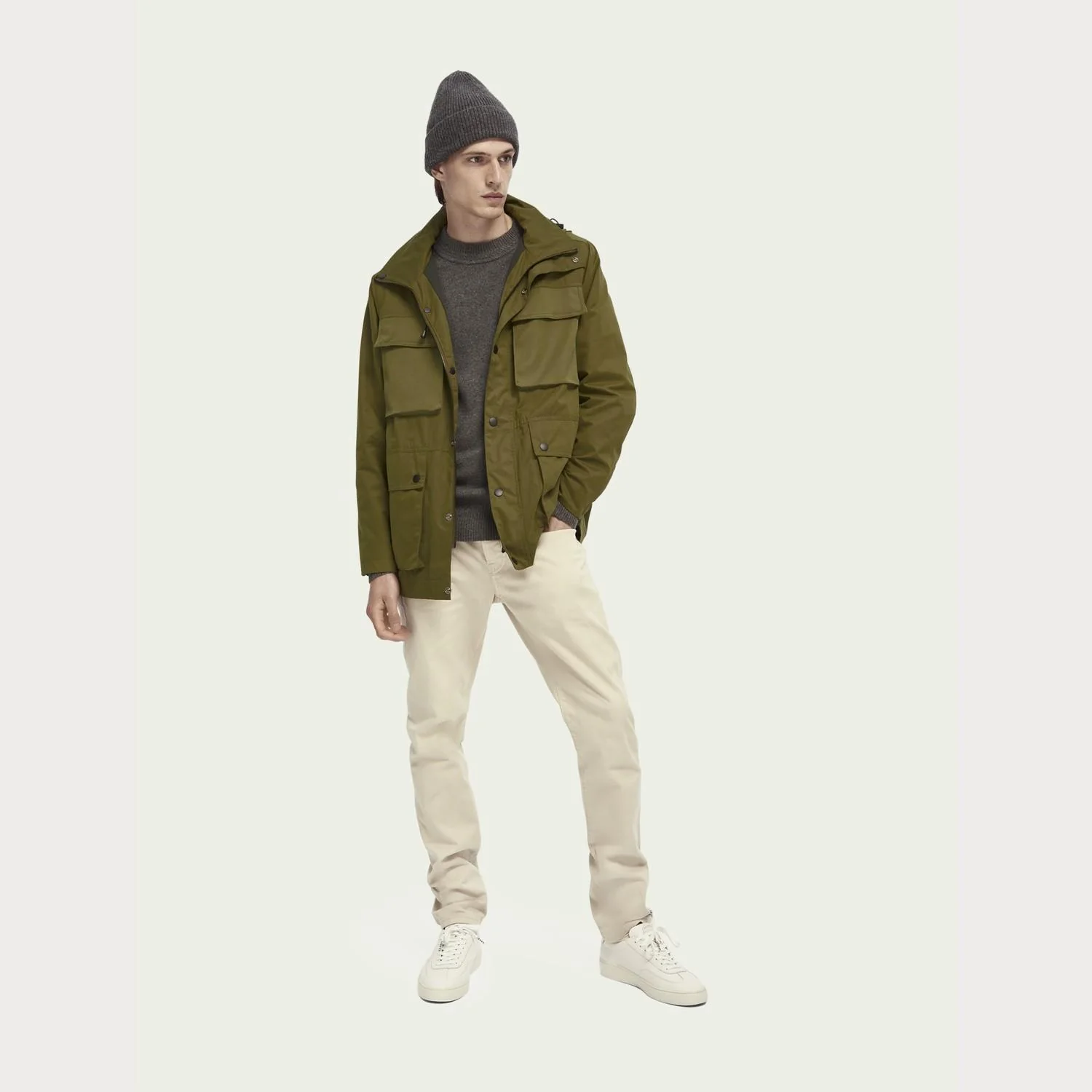 Classic Wool-Blend Pullover (Granite Melange) - Image 3