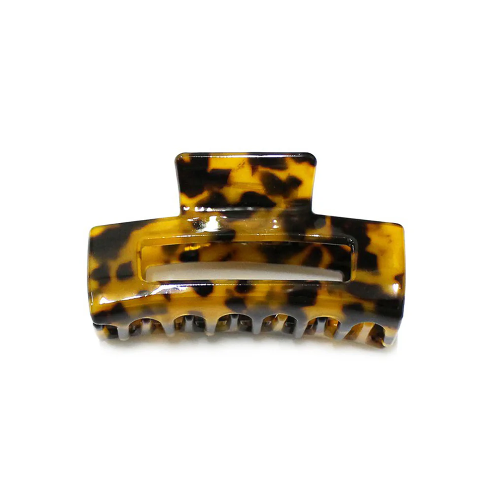 Claw Clip | Small (Brown Tie Dye)