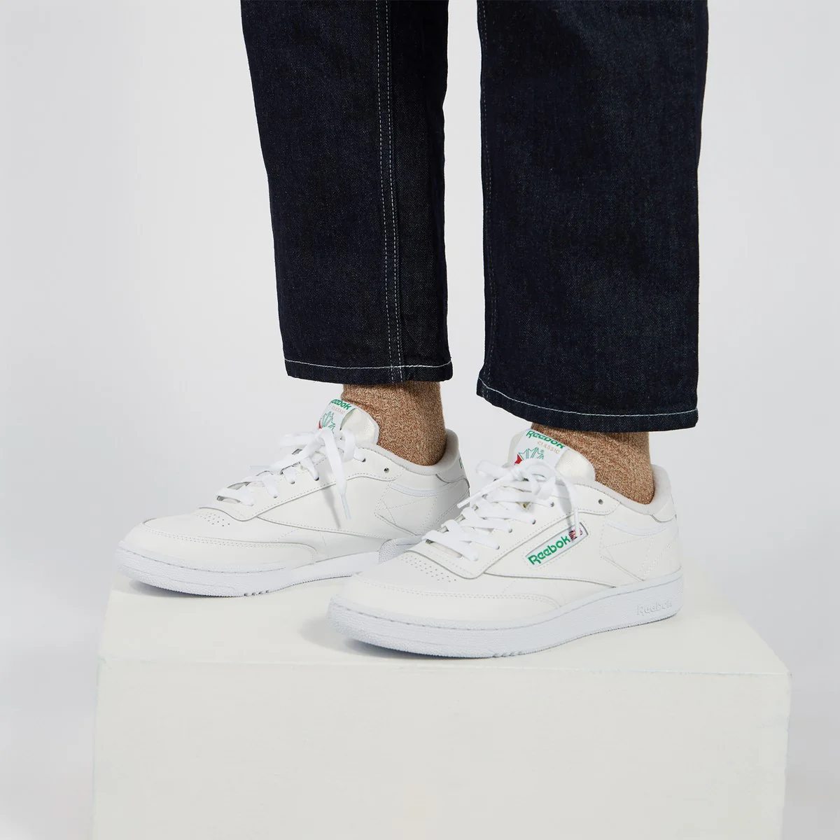 Club C 85 (White + Green) - Image 5