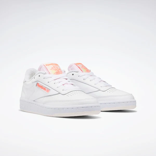 Club C 85 (White + Orange) - Image 2