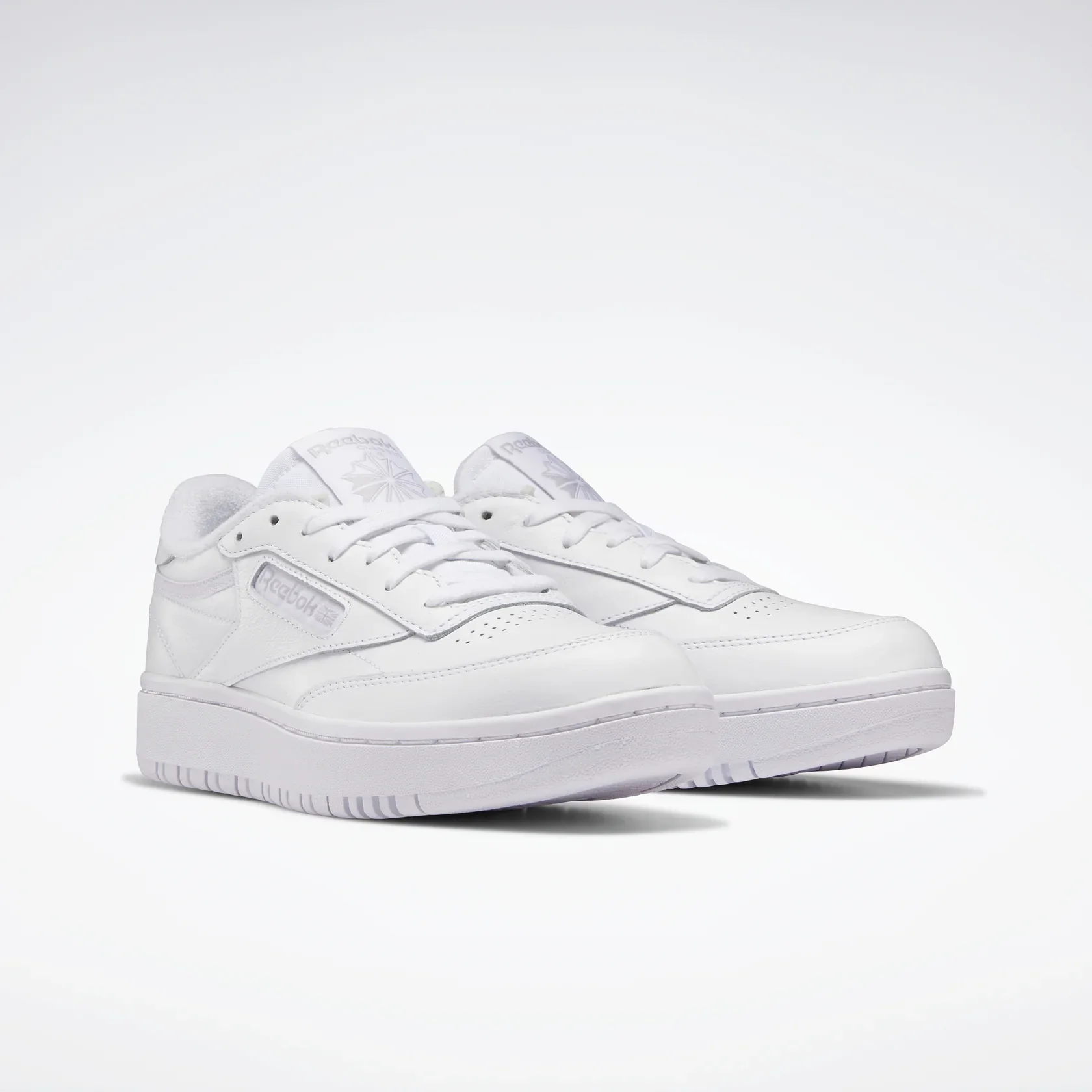 Club C Double (Ftwr White + Ftwr White + Cold Grey 2) - Image 2