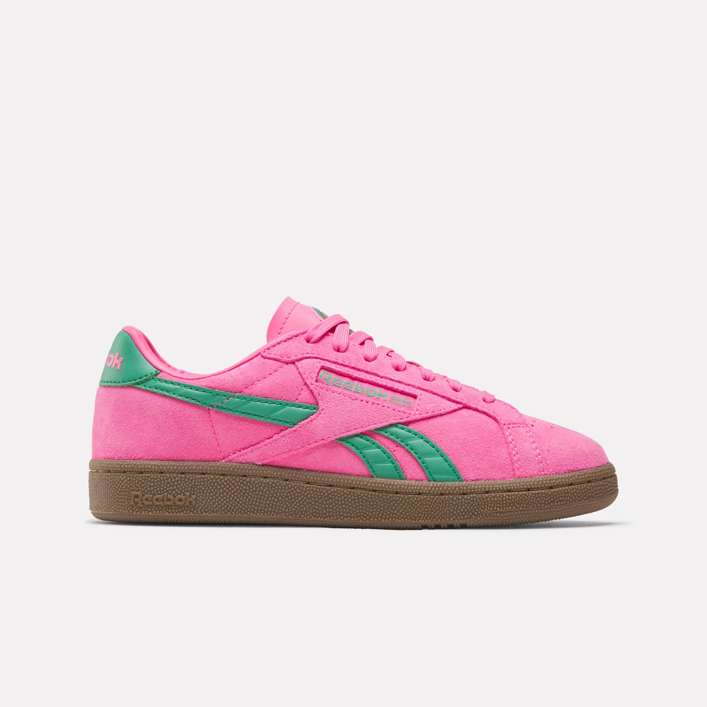 Club C Ground UK Shoes (Atomic Pink + Upgrade Green + Gum)
