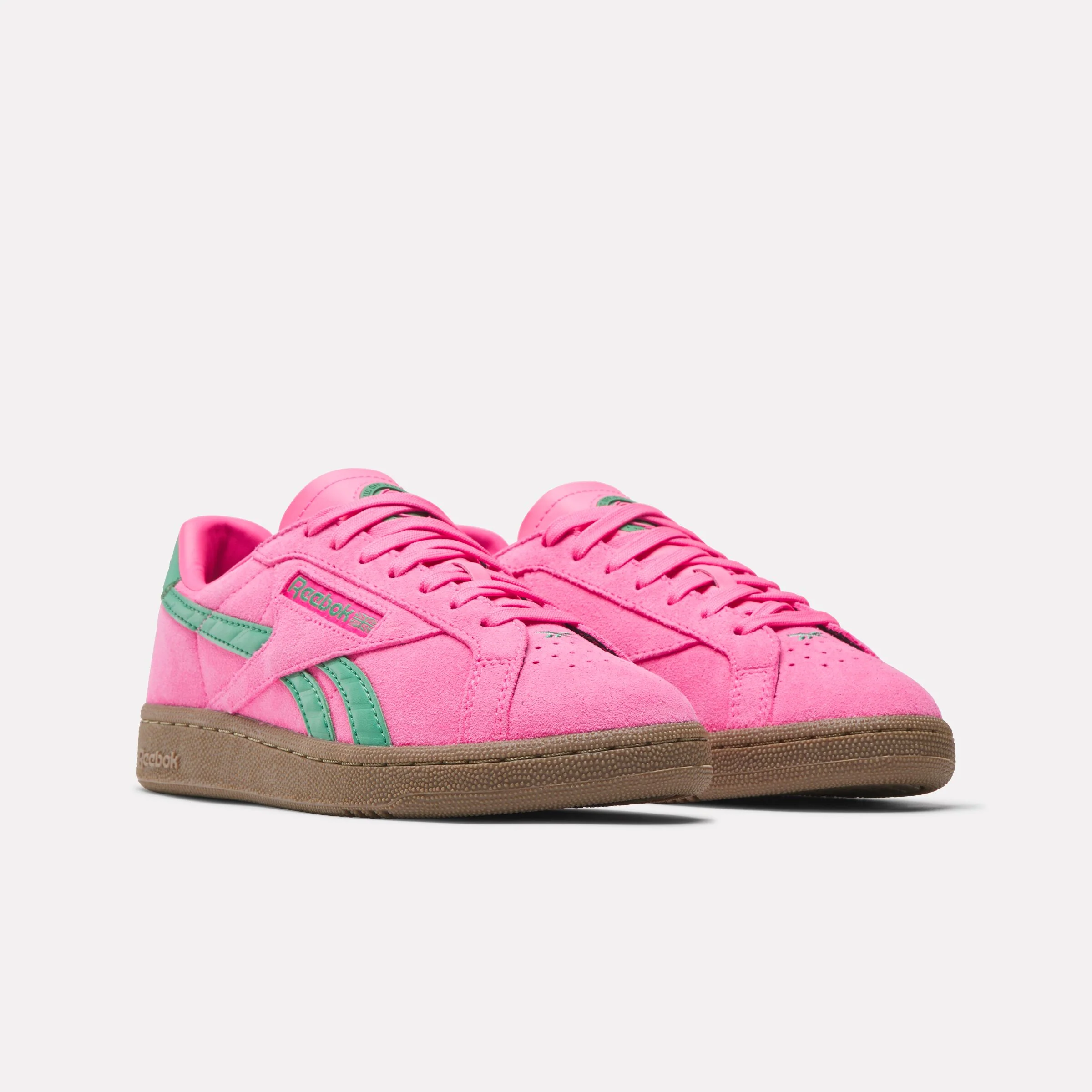 Club C Ground UK Shoes (Atomic Pink + Upgrade Green + Gum) - Image 3