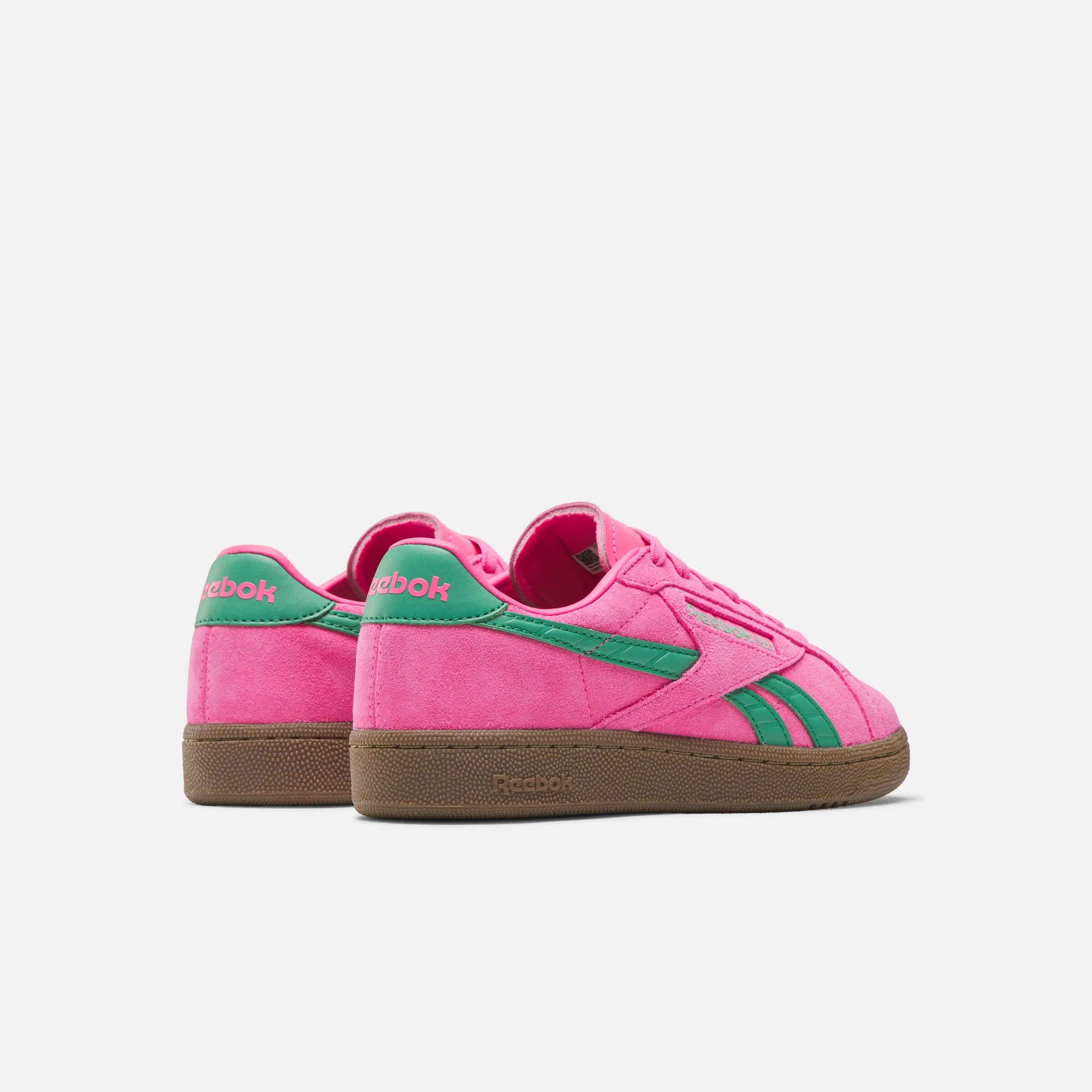 Club C Ground UK Shoes (Atomic Pink + Upgrade Green + Gum) - Image 4