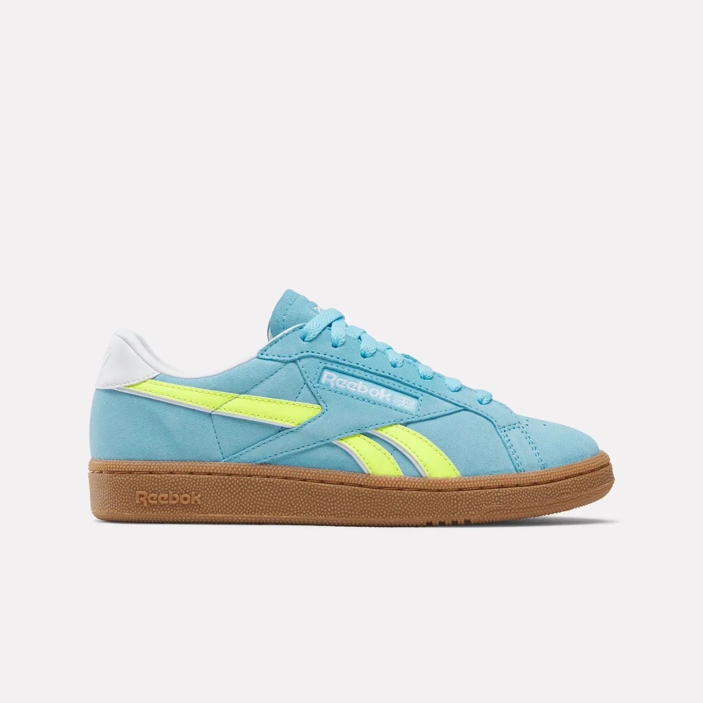 Club C Grounds UK Shoes (Digital Blue + Solar Acid Yellow)
