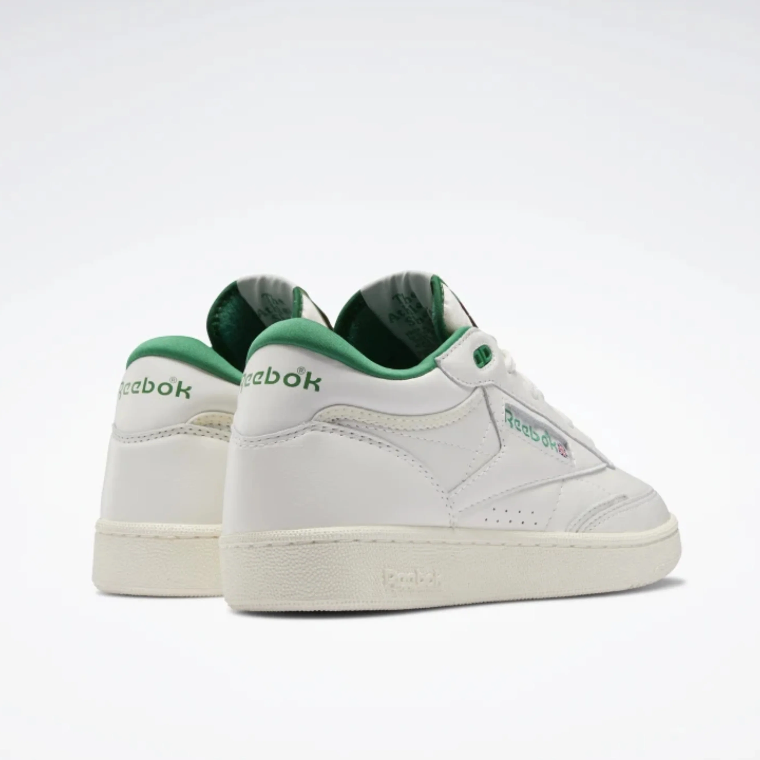 Club C II Vintage Shoes (Chalk + Glen Green + Classic White) - Image 3