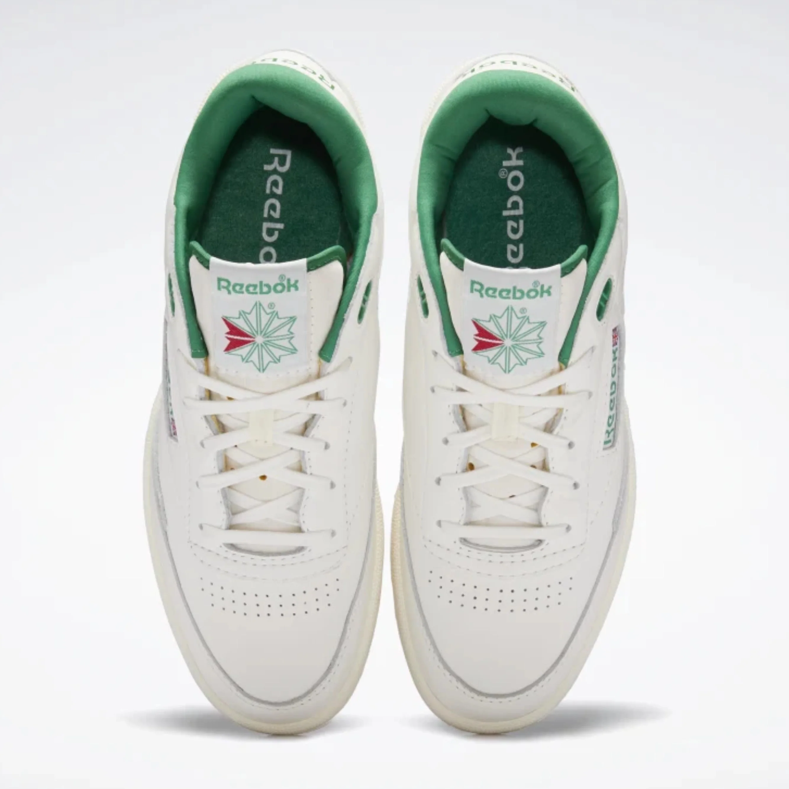 Club C II Vintage Shoes (Chalk + Glen Green + Classic White) - Image 4