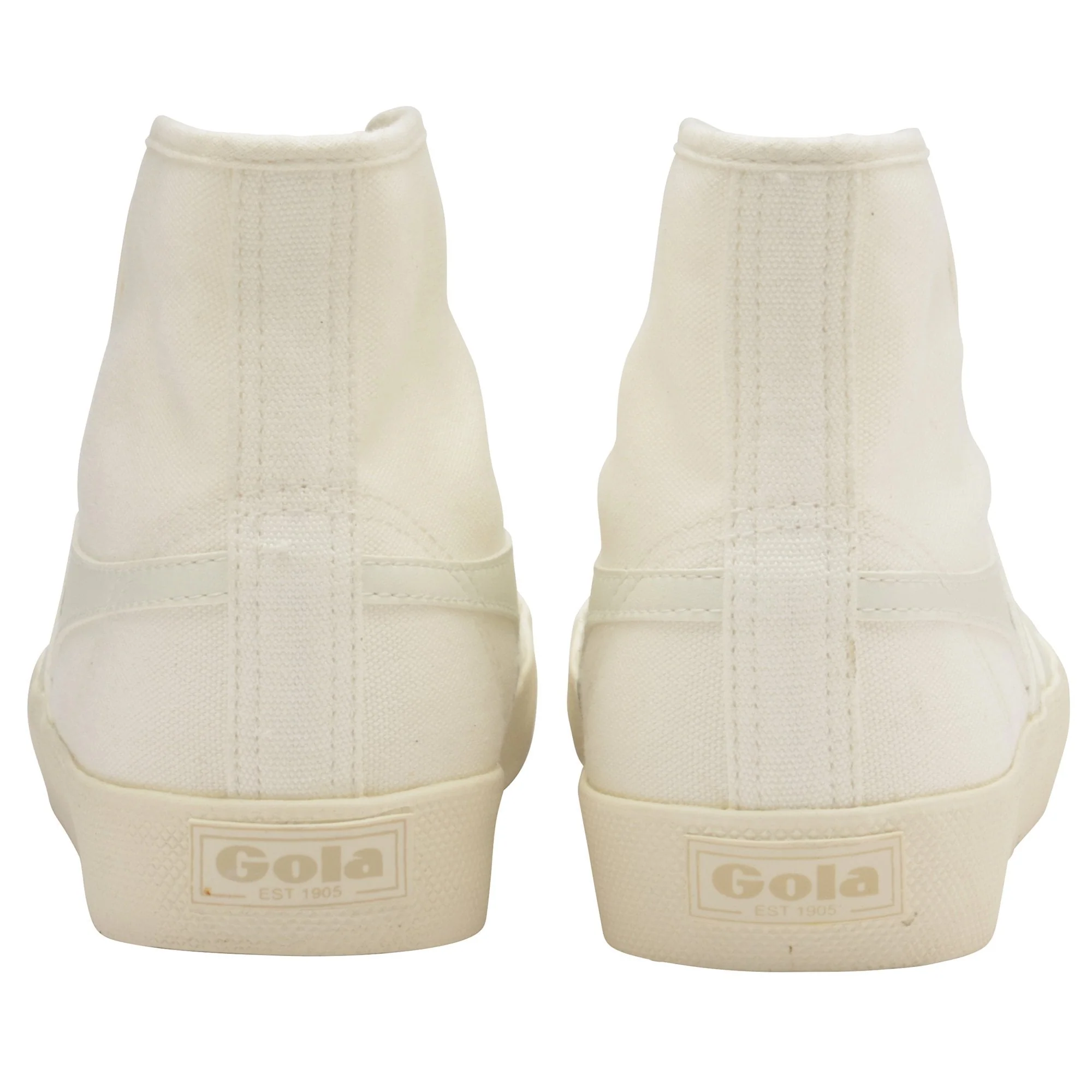Coaster High Sneaker (Off White + Off White) - Image 4