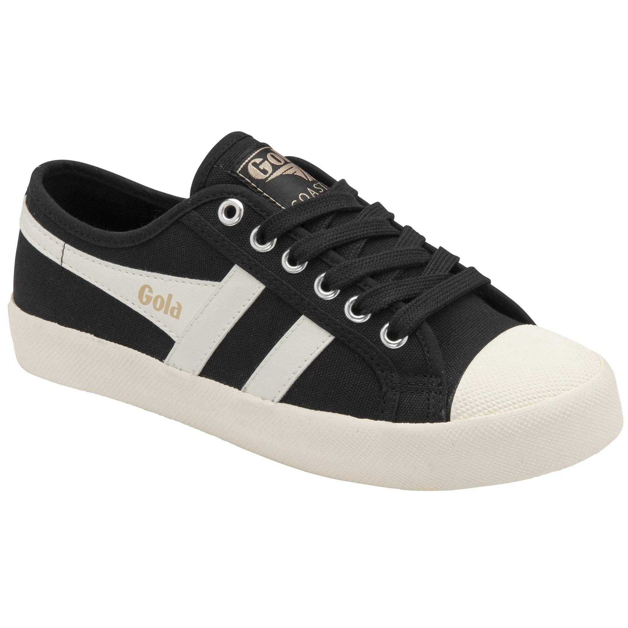 Coaster Sneaker (Black + Off White + Gold) - Image 2