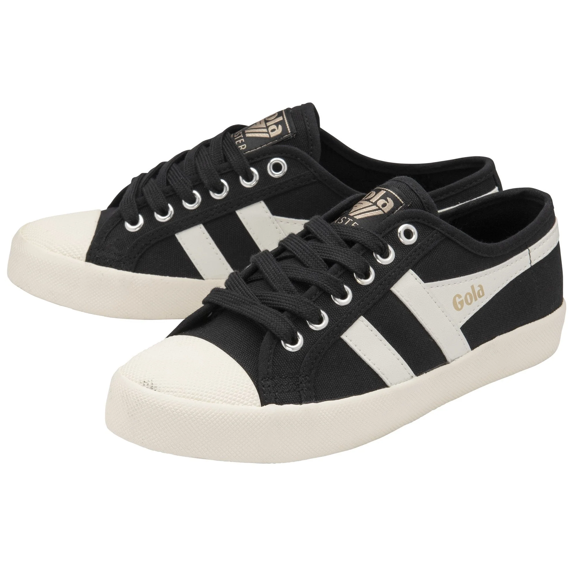 Coaster Sneaker (Black + Off White + Gold) - Image 3