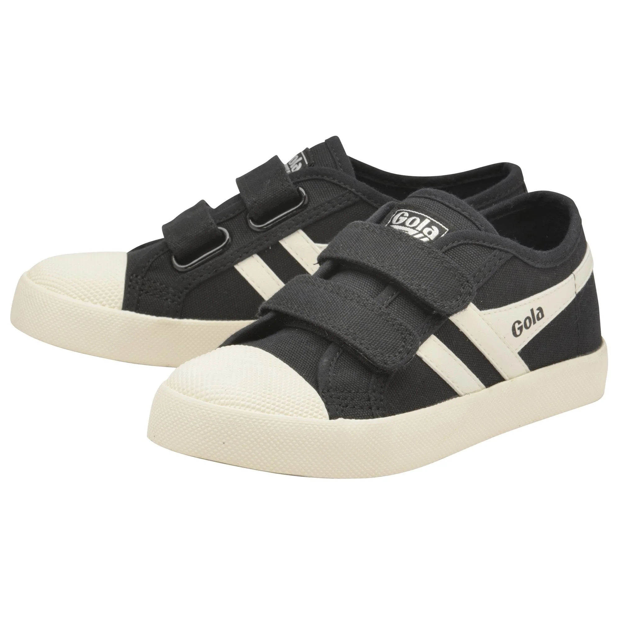 Gola Coaster Trainer (Black + Off White) - Image 3
