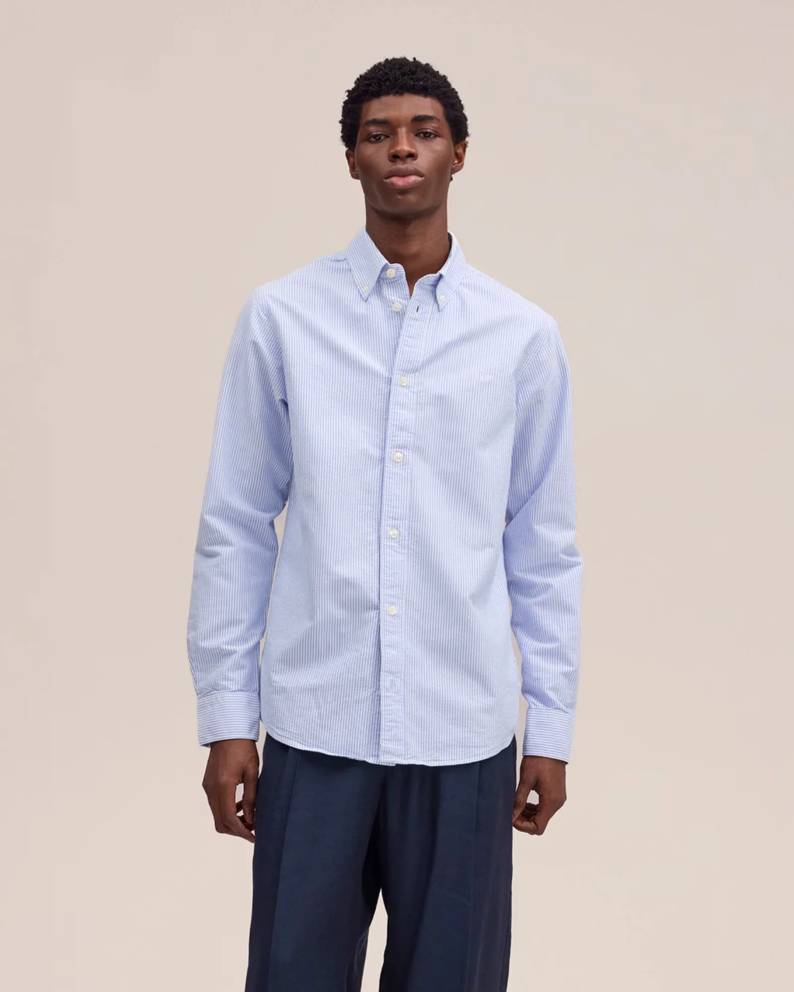 Colby 5910 Logo Regular Fit Oxford Shirt - Image 7