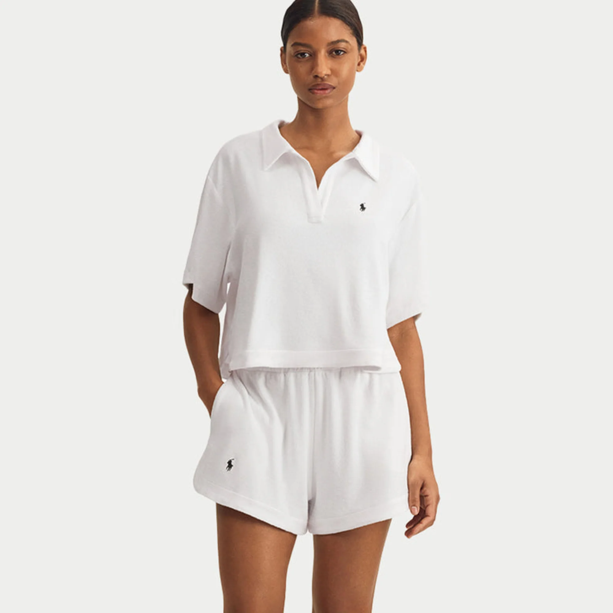 Collar Shirt + Short Set - Image 2