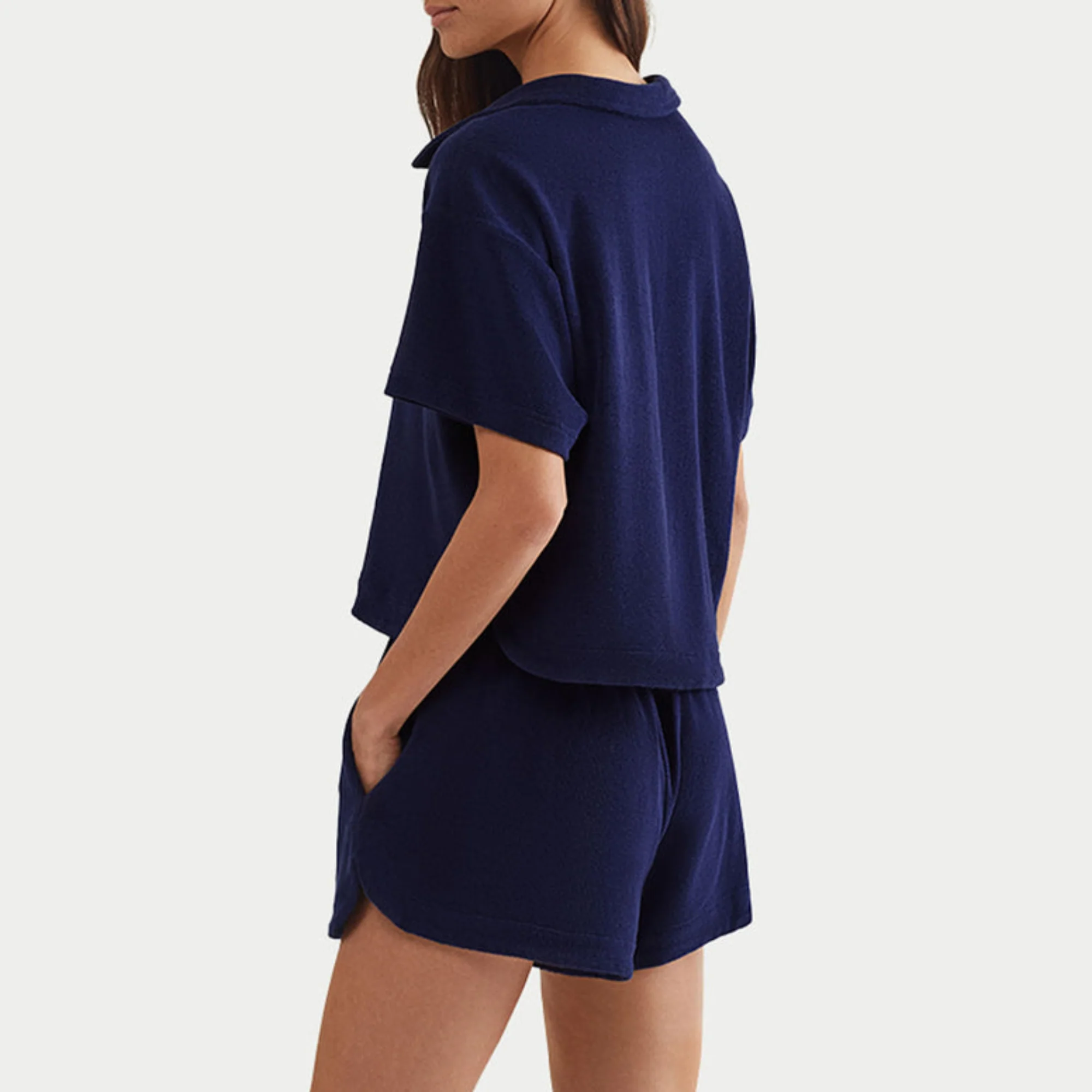 Collar Shirt + Short Set - Image 4