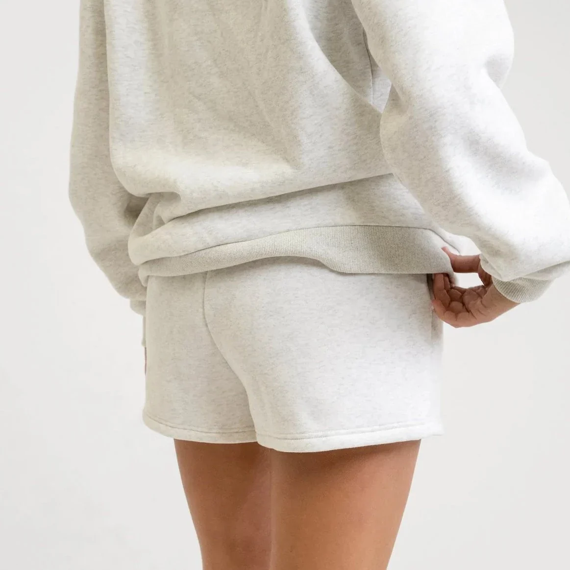 College Sweat Short (Grey Marle) - Image 2