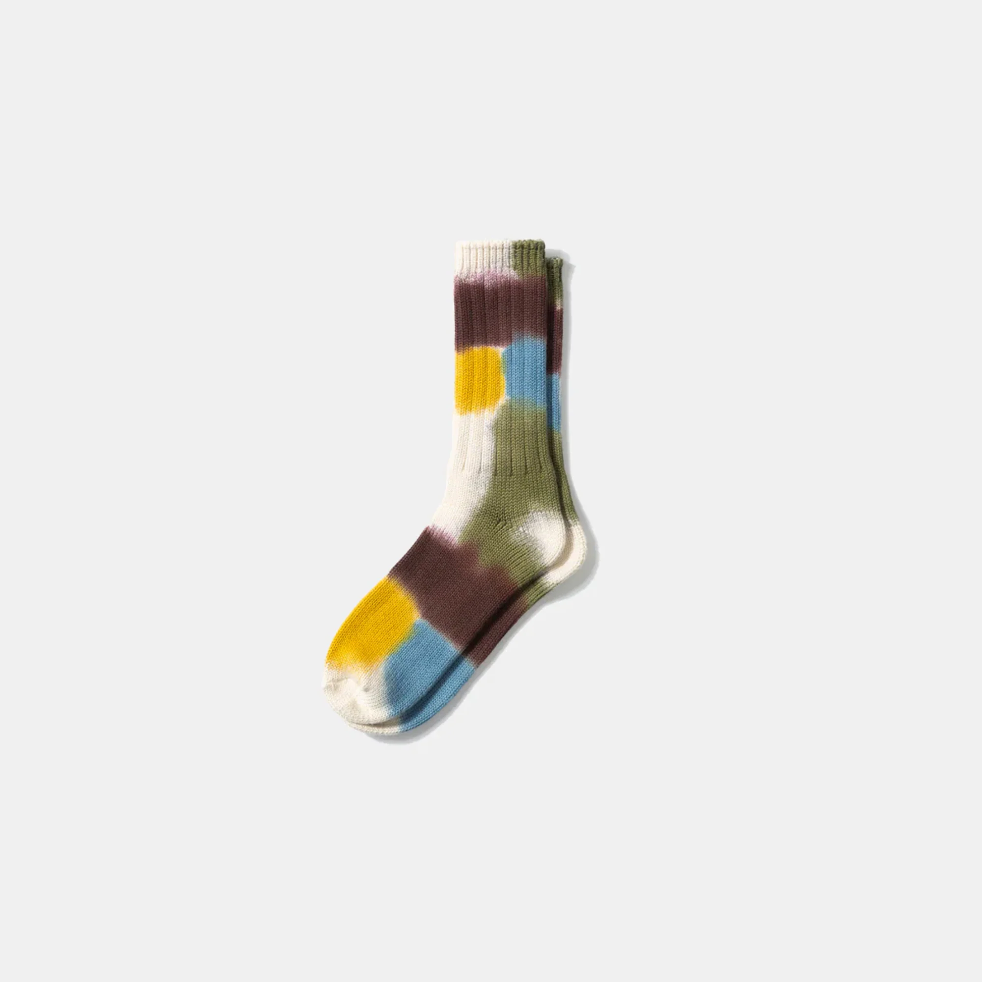 Color Drop Socks (Tan)