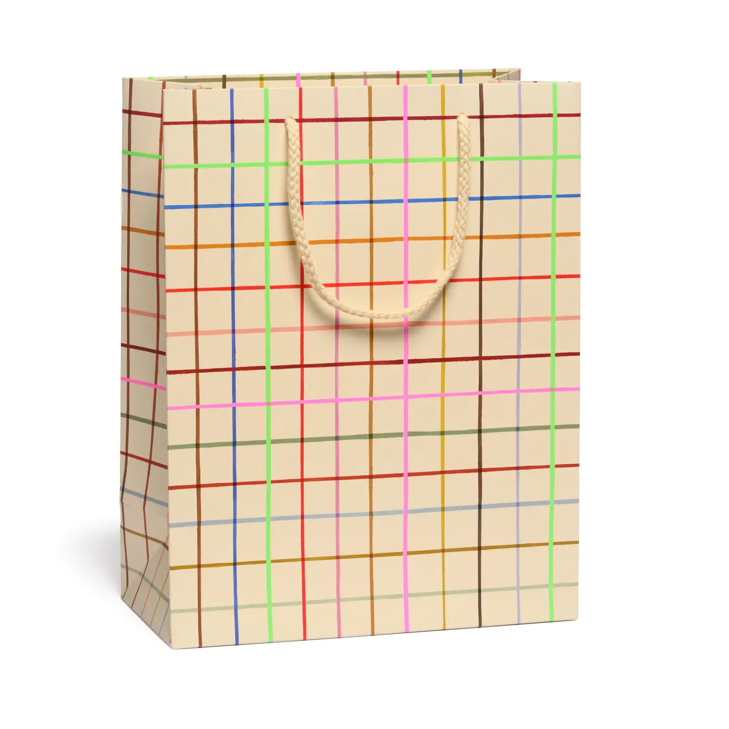 Color Grid Gift Bag - Image 2