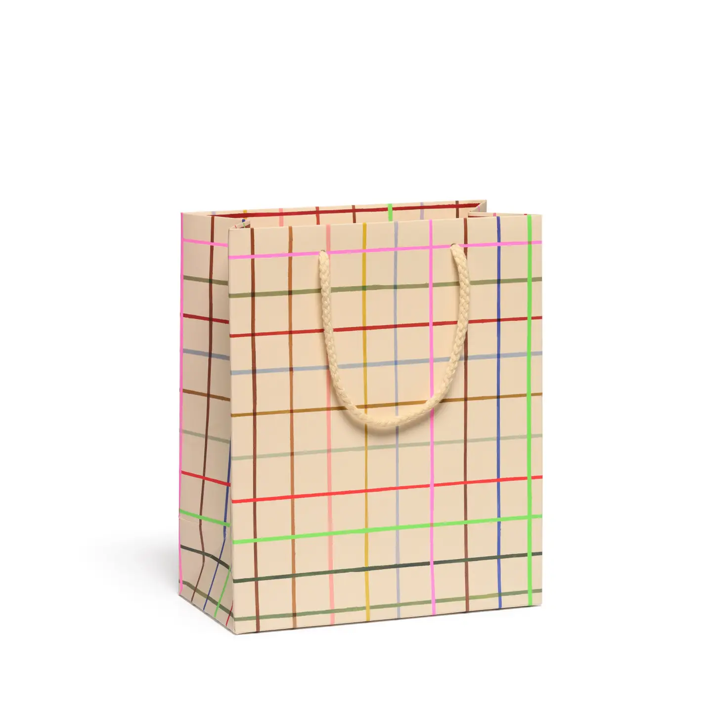 Color Grid Gift Bag - Image 3