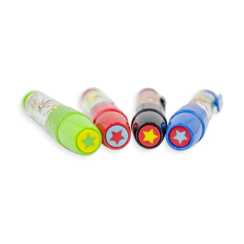 Comic Attack Click It Erasers - Image 2