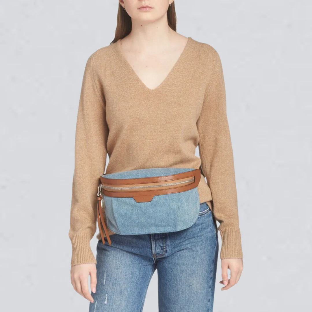Commuter Fanny Pack (Denim) - Image 2