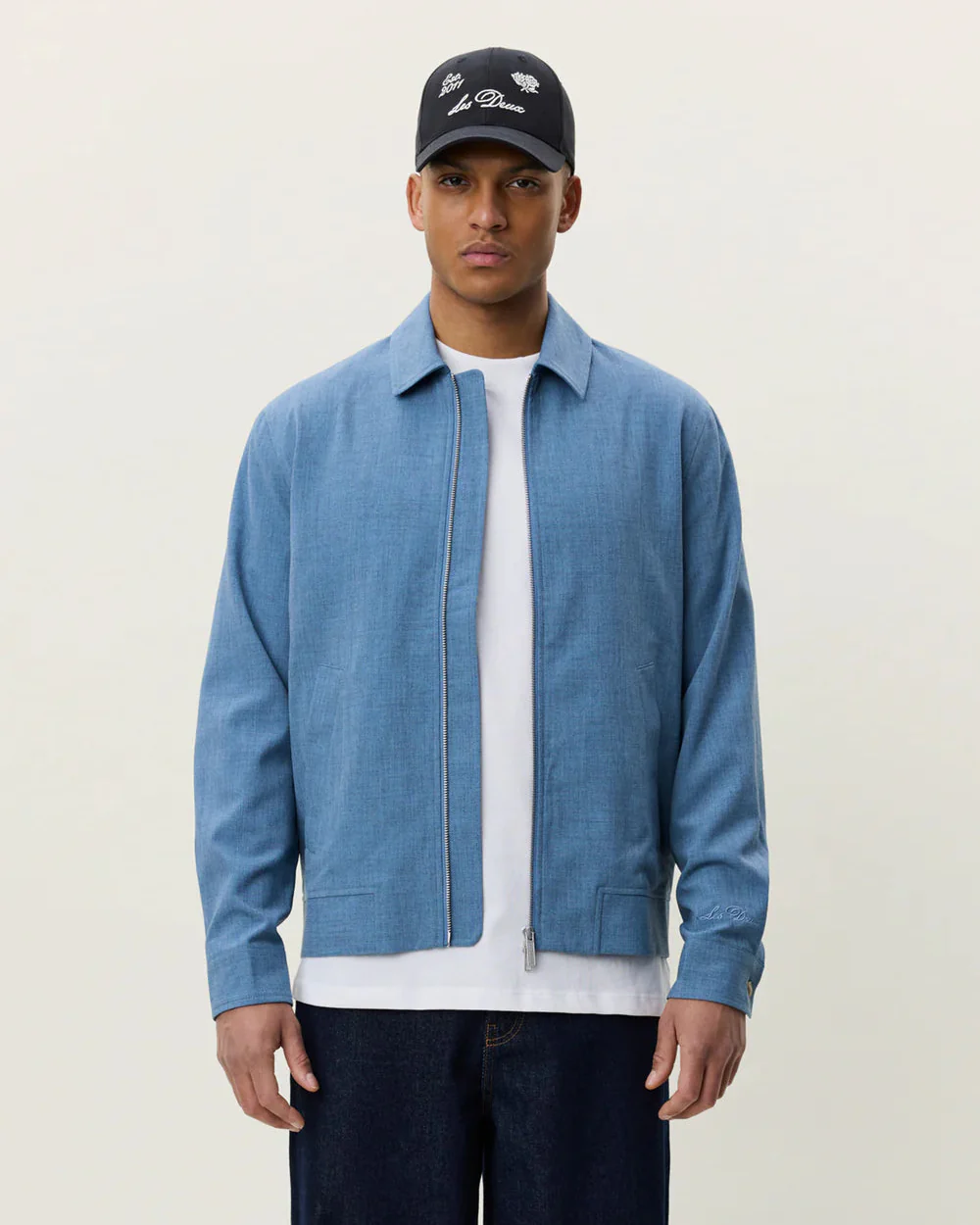 Como Coach Jacket (Faded Denim Blue)