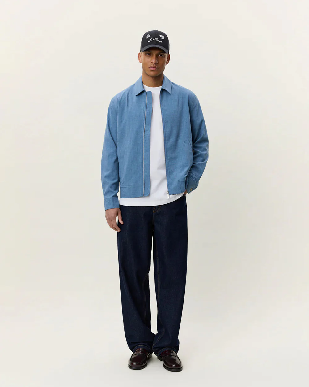 Como Coach Jacket (Faded Denim Blue) - Image 2