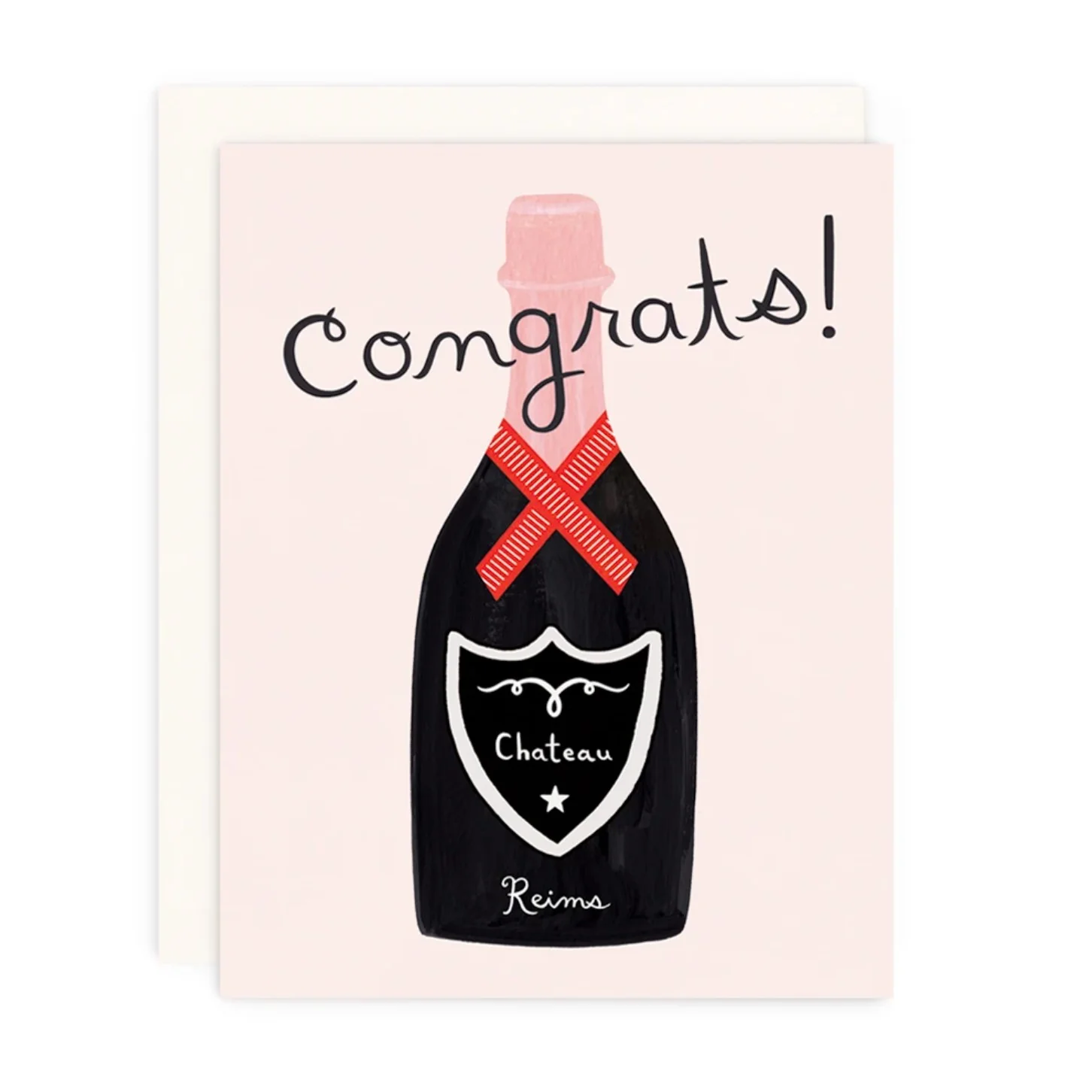 Congrats Champagne Card