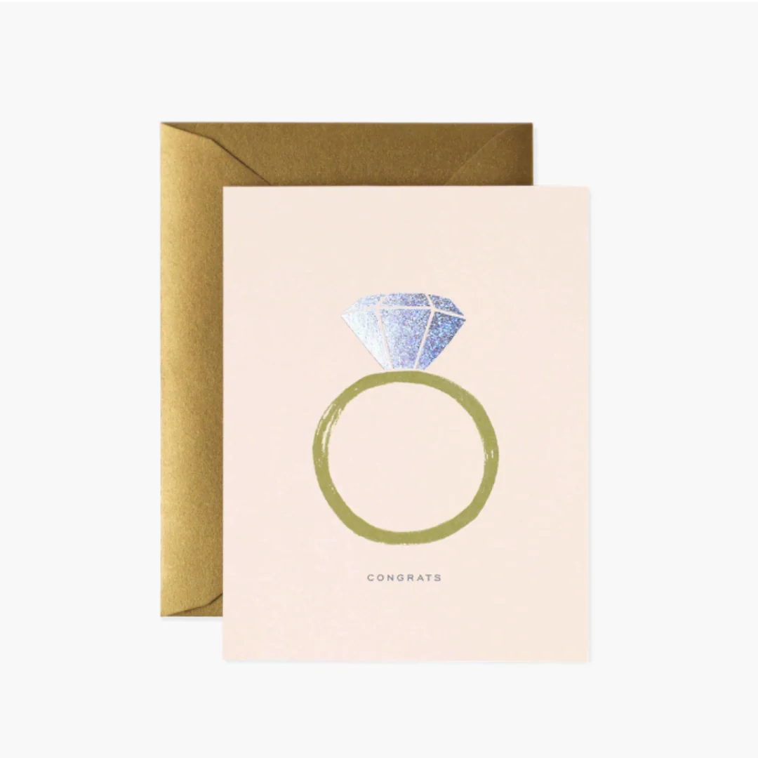 Congrats Engagement Card