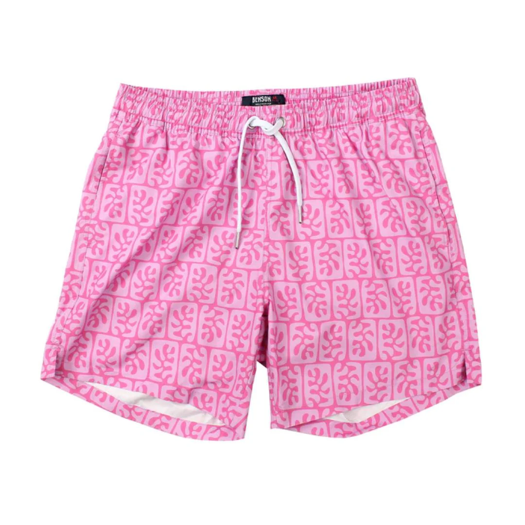 Copa Swim Print Short (Pink Mosaic)