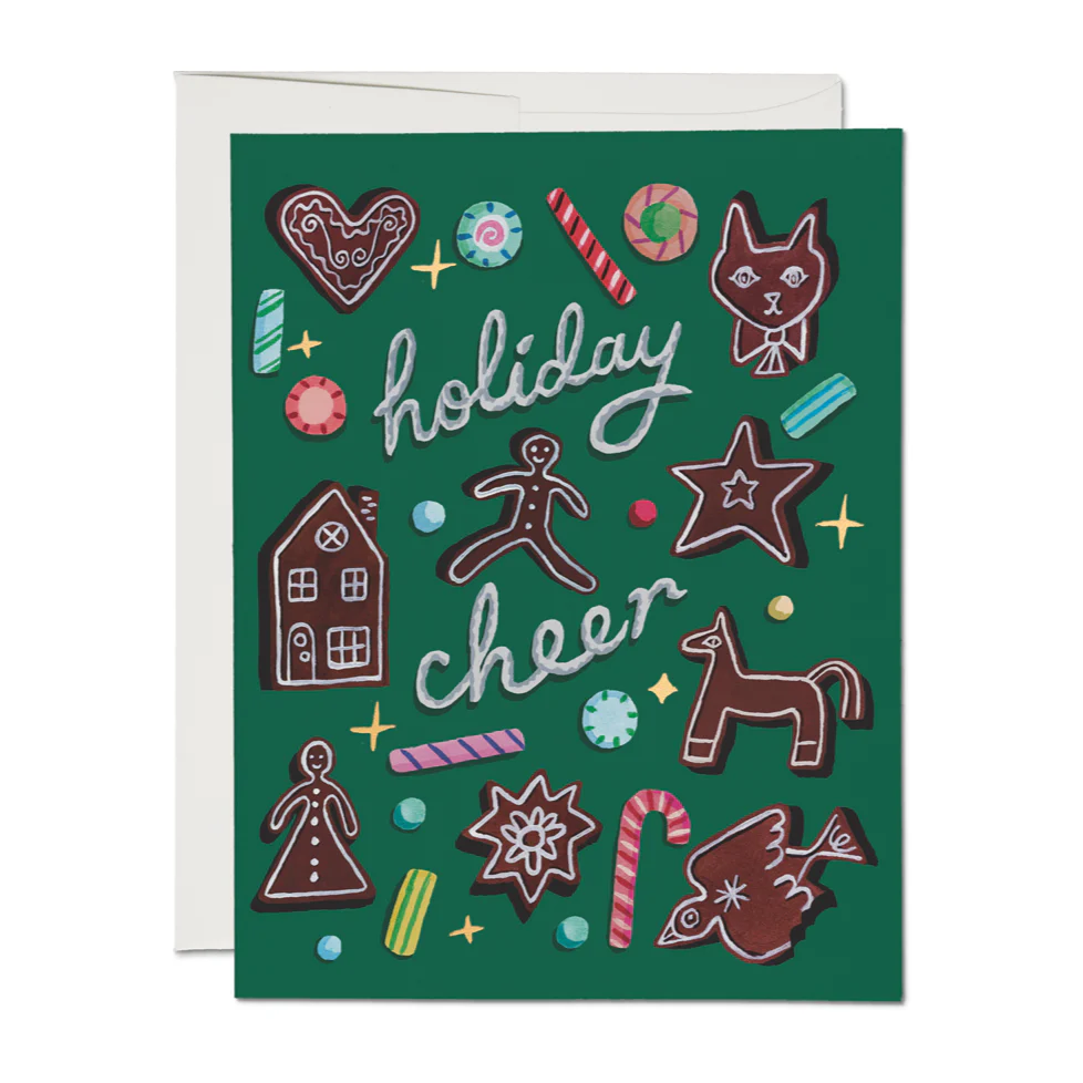 Gingerbread Boxed Card Set