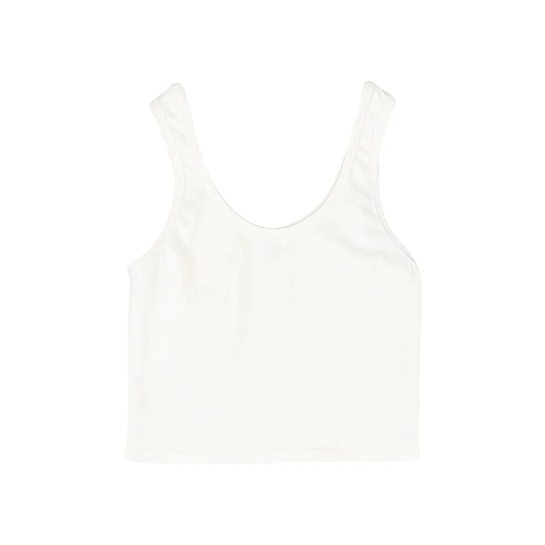 Sporty Tank (Washed White)