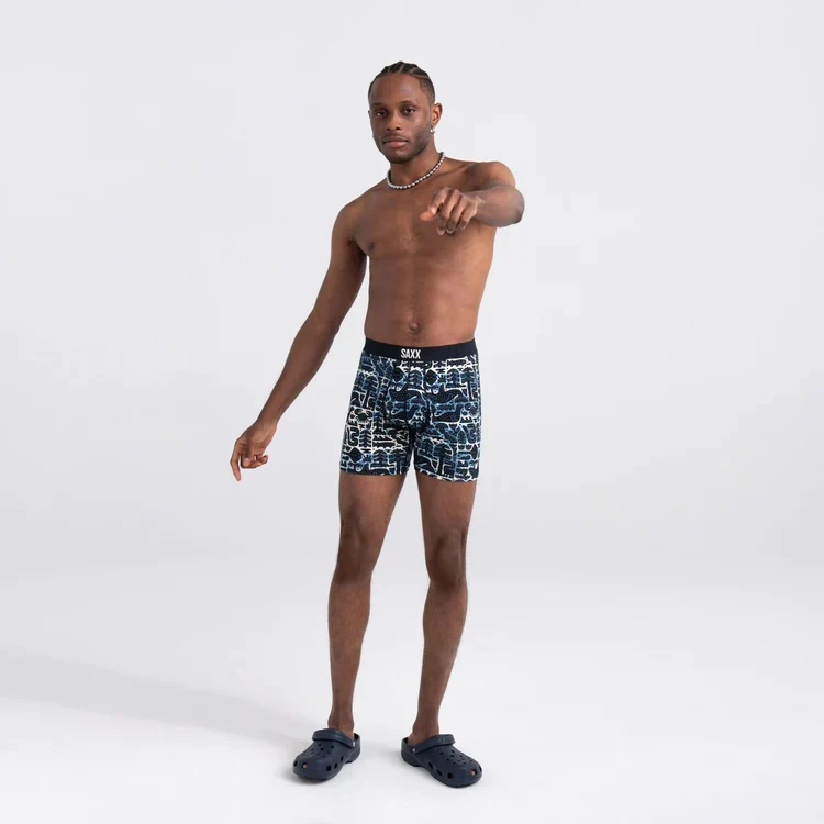 Ultra Boxer Brief Fly (Coast Life Navy) - Image 3