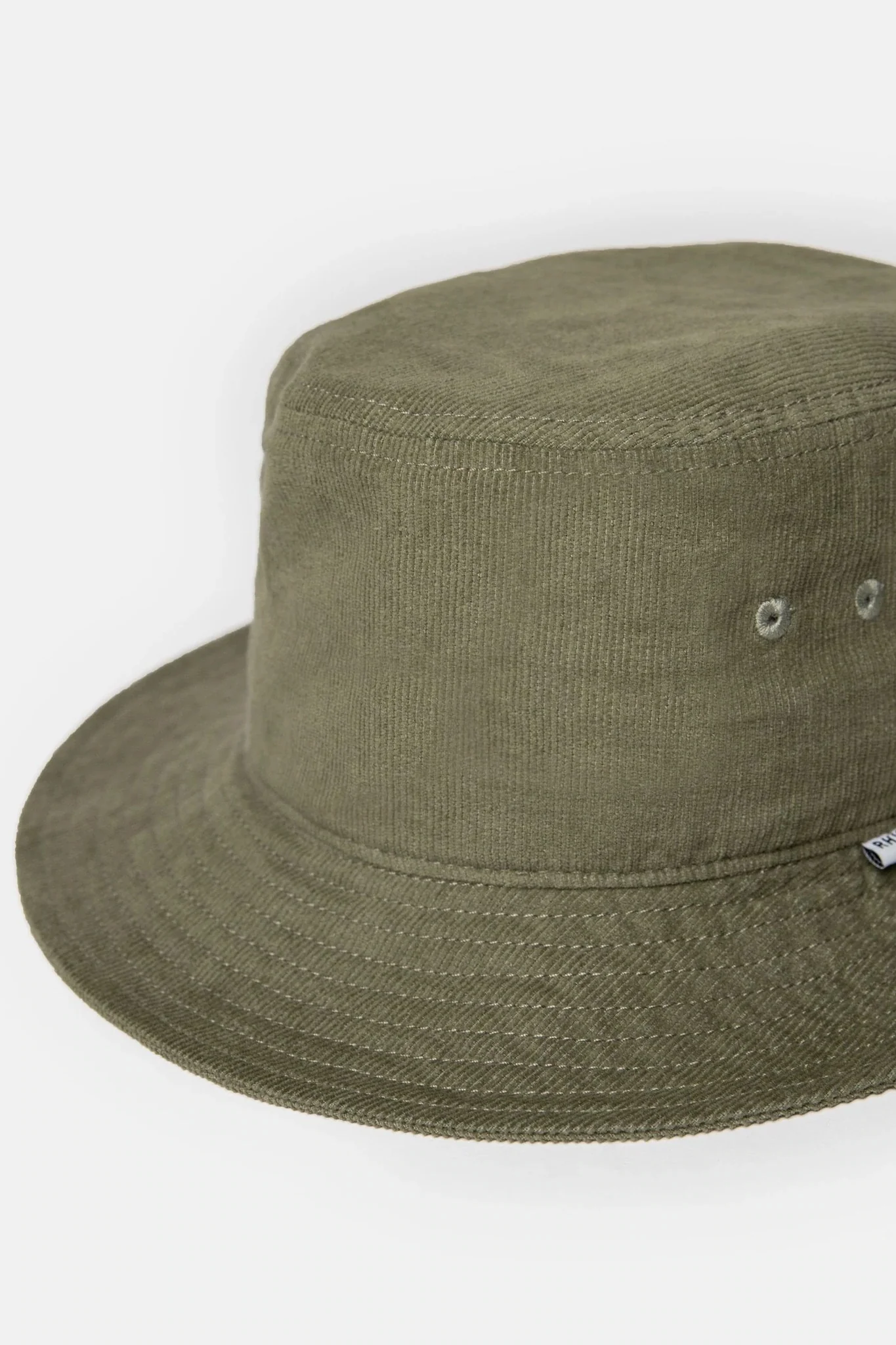 Cord Bucket Hat (Olive) - Image 3