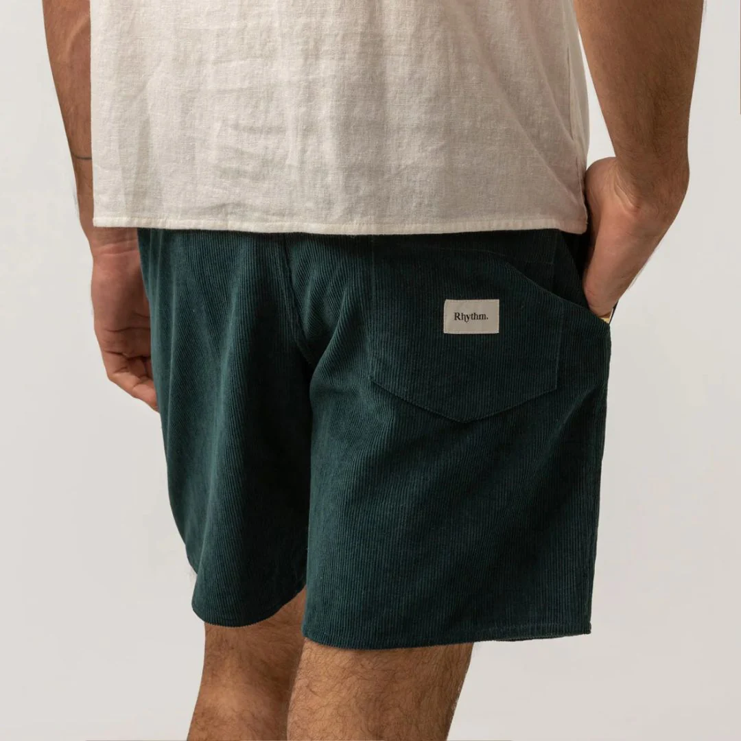 Cord Jam Shorts (Pine) - Image 3