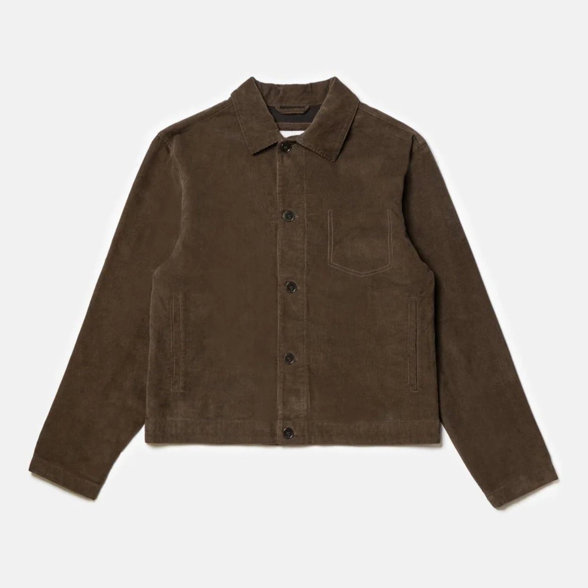 Corduroy Basic Trucker (Coffee) - Image 3