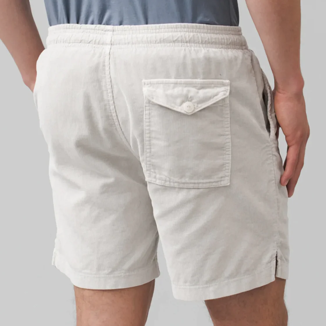 Corduroy Easy Short (Salt) - Image 3