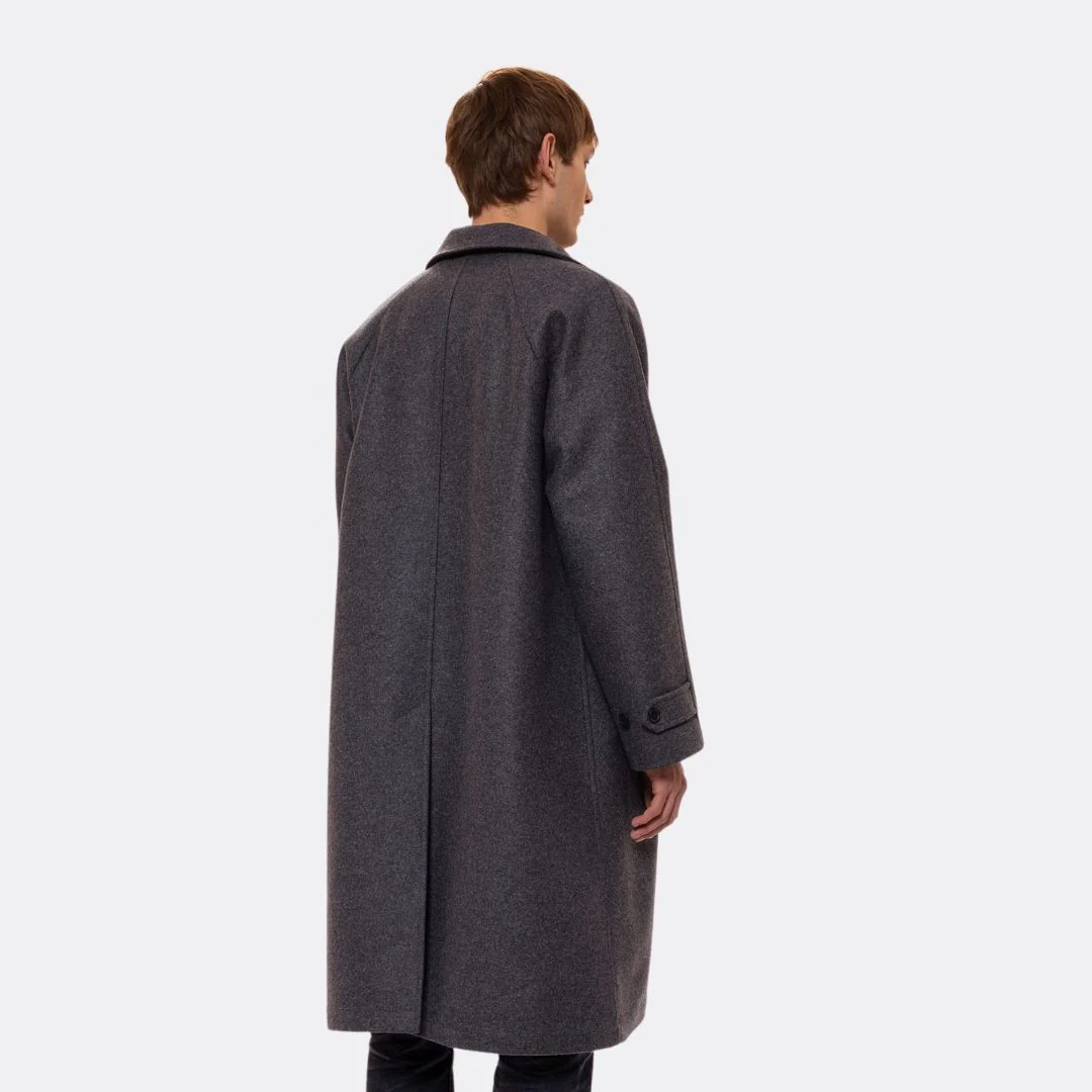 Corey Car Coat (Antracite Melange) - Image 3