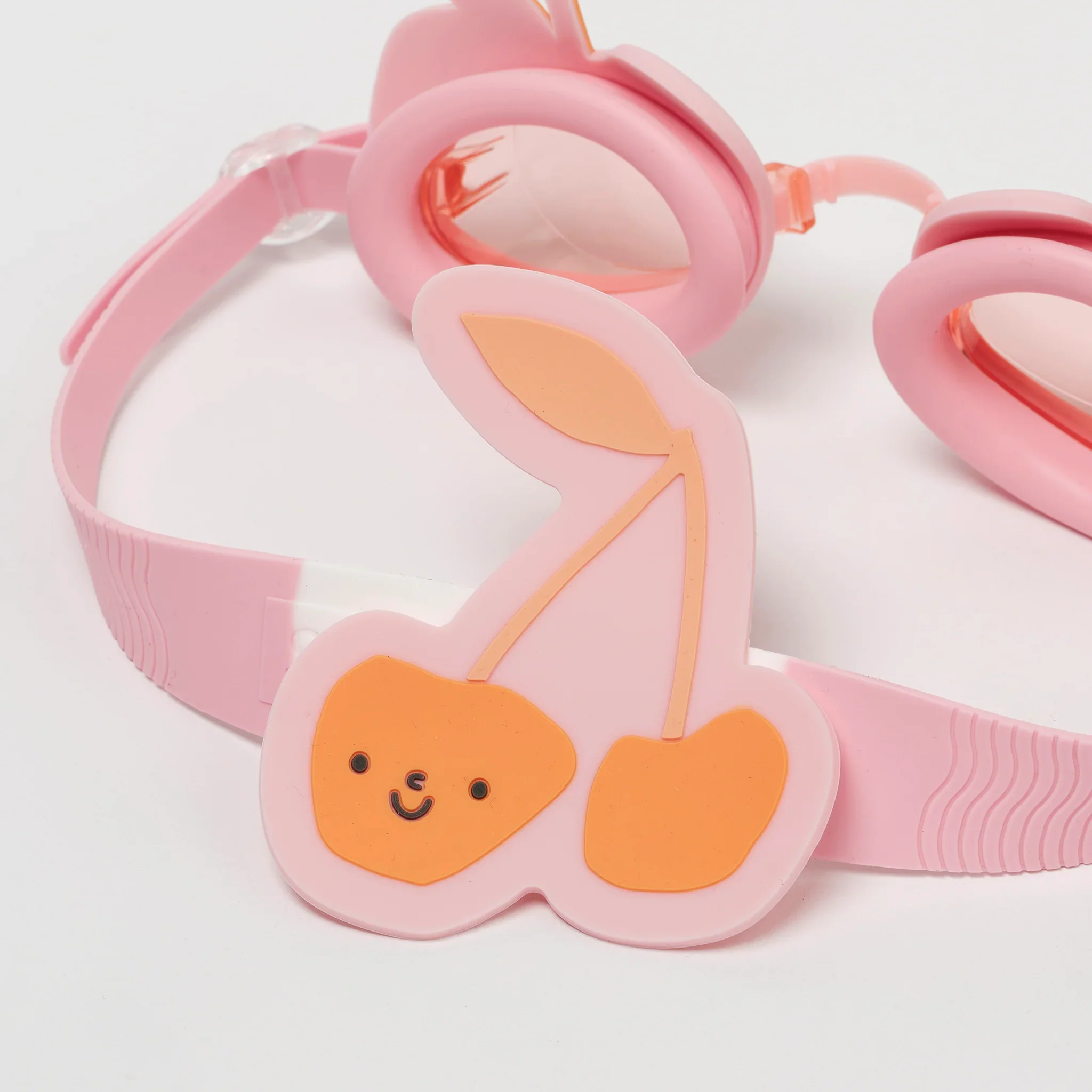 Cotton Candy Cherry Swim Goggles - Image 2