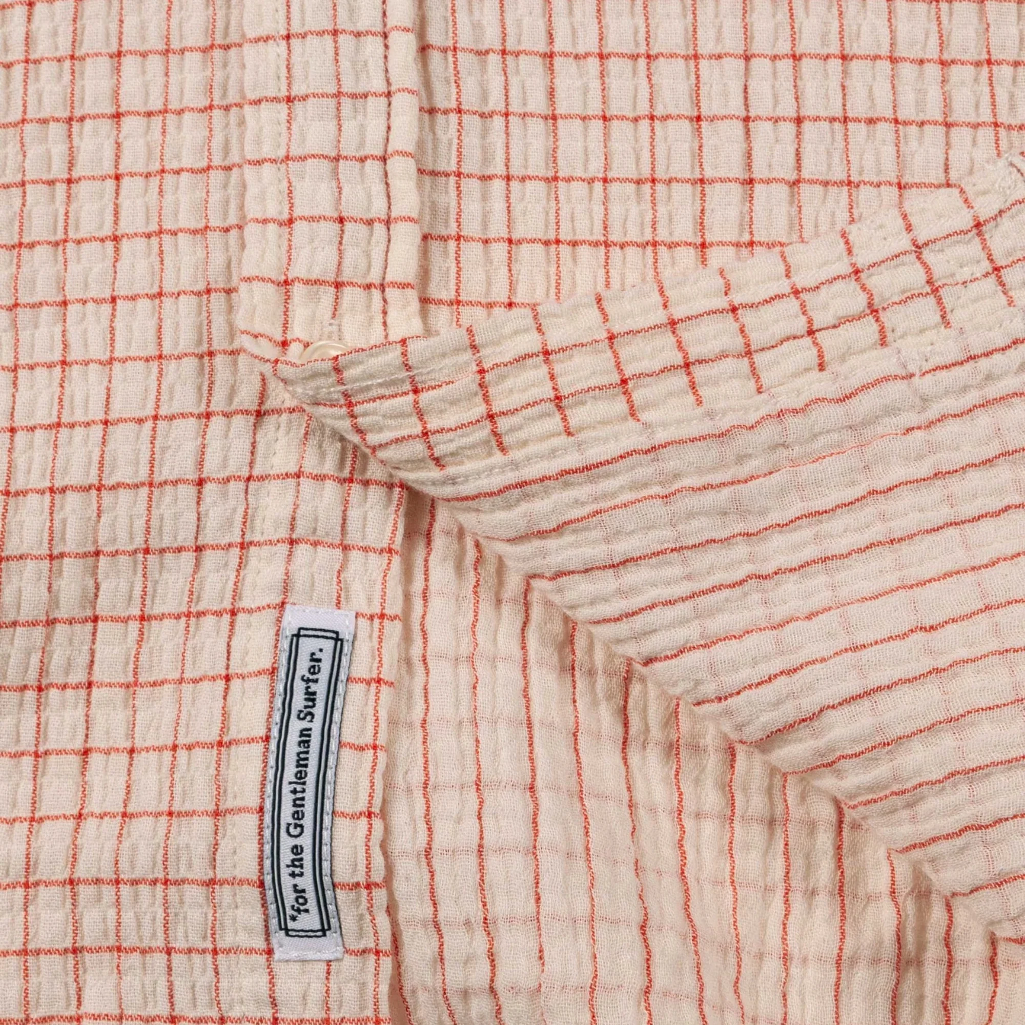 Cotton Gauze Cube-Neck Blouse - Image 10