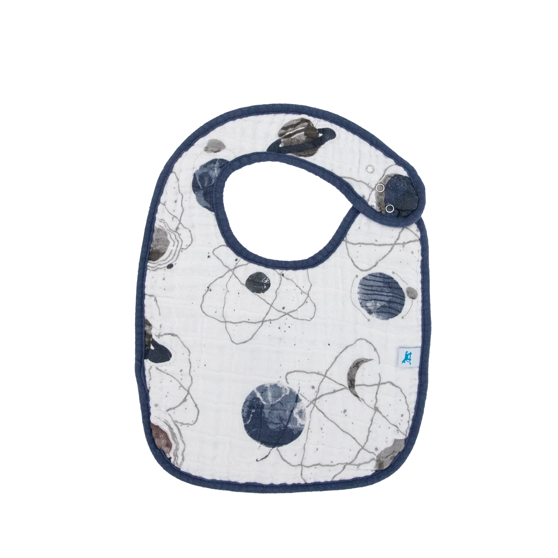 Cotton Muslin Classic Bib 3PK (Planetary) - Image 2